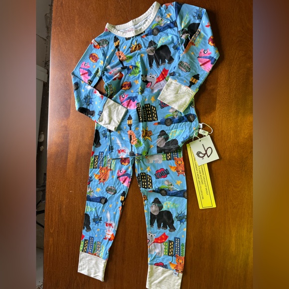 Birdie Bean bamboo 3T Pajamas 2-piece - Picture 1 of 4